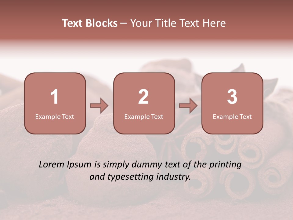 Holiday Truffe Confection PowerPoint Template