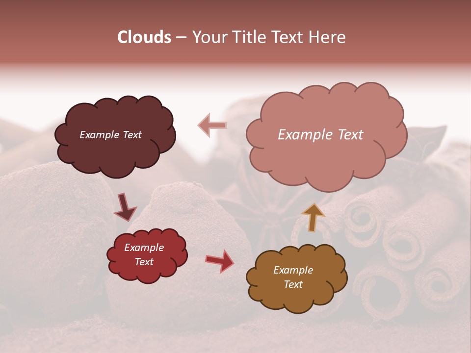 Holiday Truffe Confection PowerPoint Template