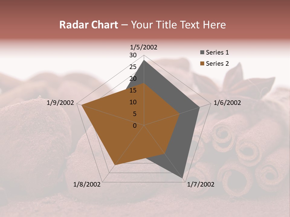 Holiday Truffe Confection PowerPoint Template