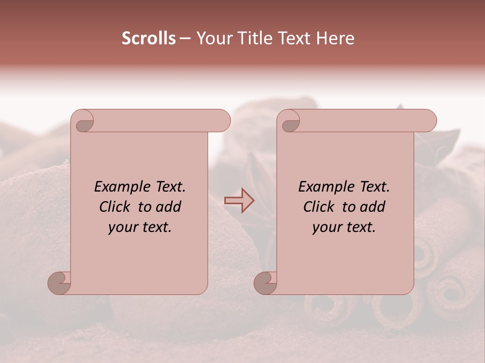 Holiday Truffe Confection PowerPoint Template