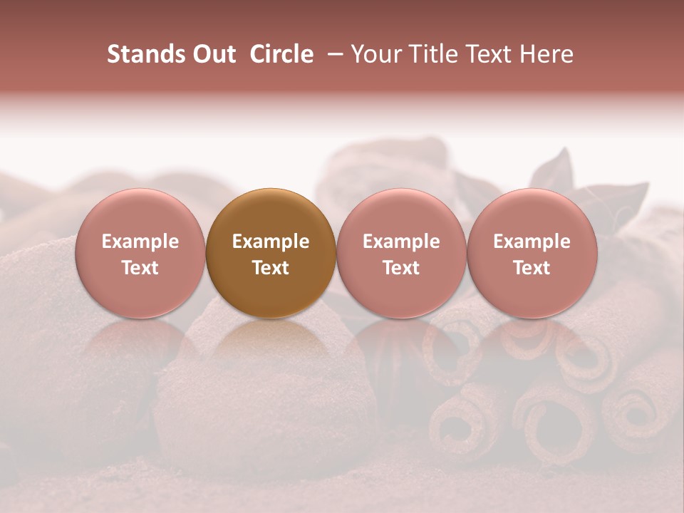 Holiday Truffe Confection PowerPoint Template