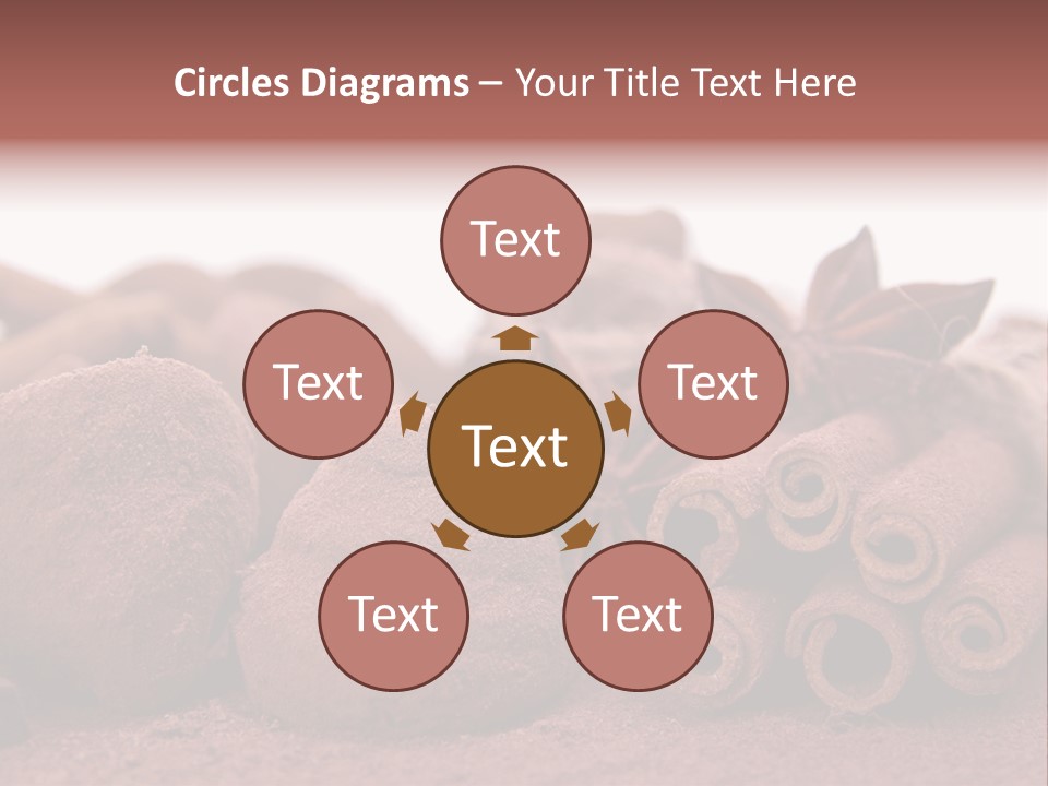 Holiday Truffe Confection PowerPoint Template