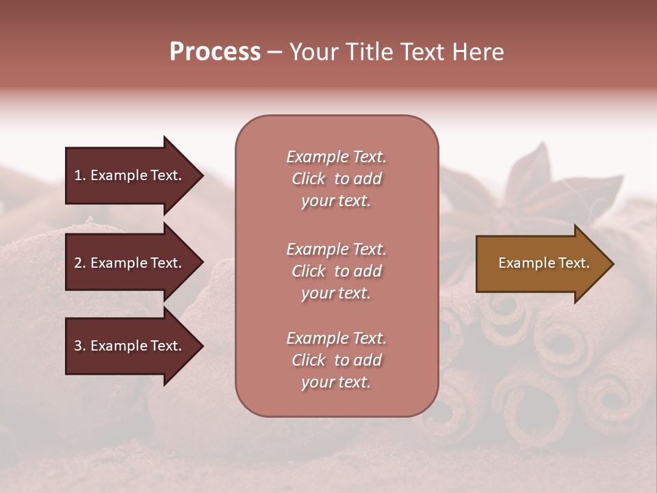Holiday Truffe Confection PowerPoint Template