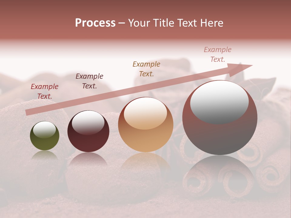 Holiday Truffe Confection PowerPoint Template