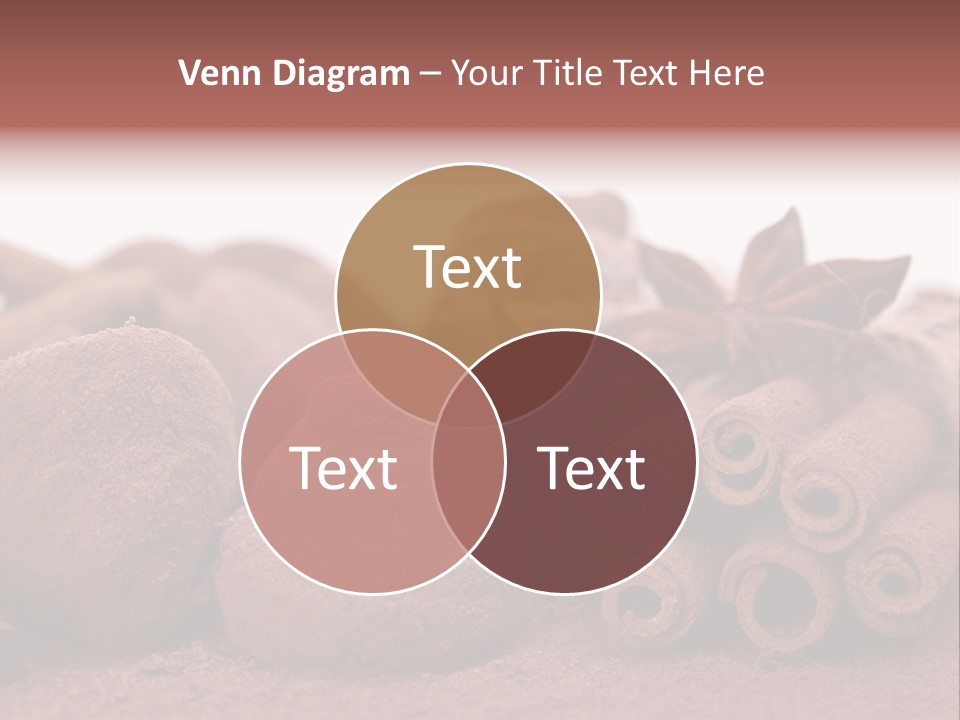 Holiday Truffe Confection PowerPoint Template