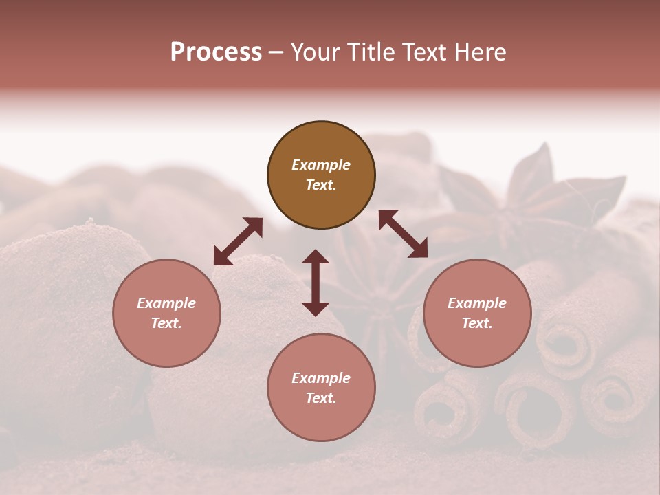 Holiday Truffe Confection PowerPoint Template