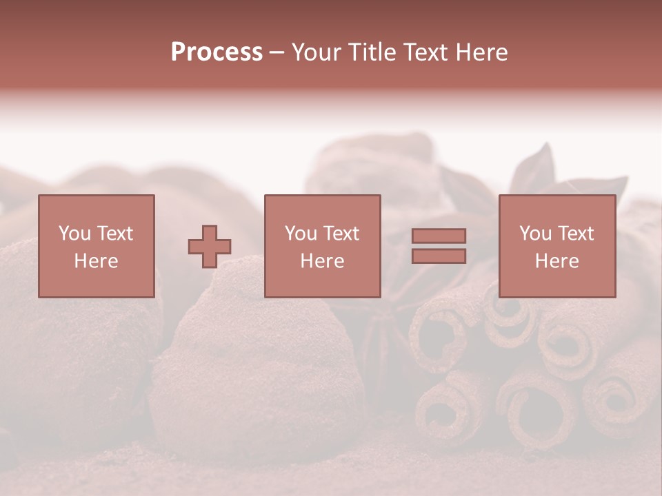 Holiday Truffe Confection PowerPoint Template