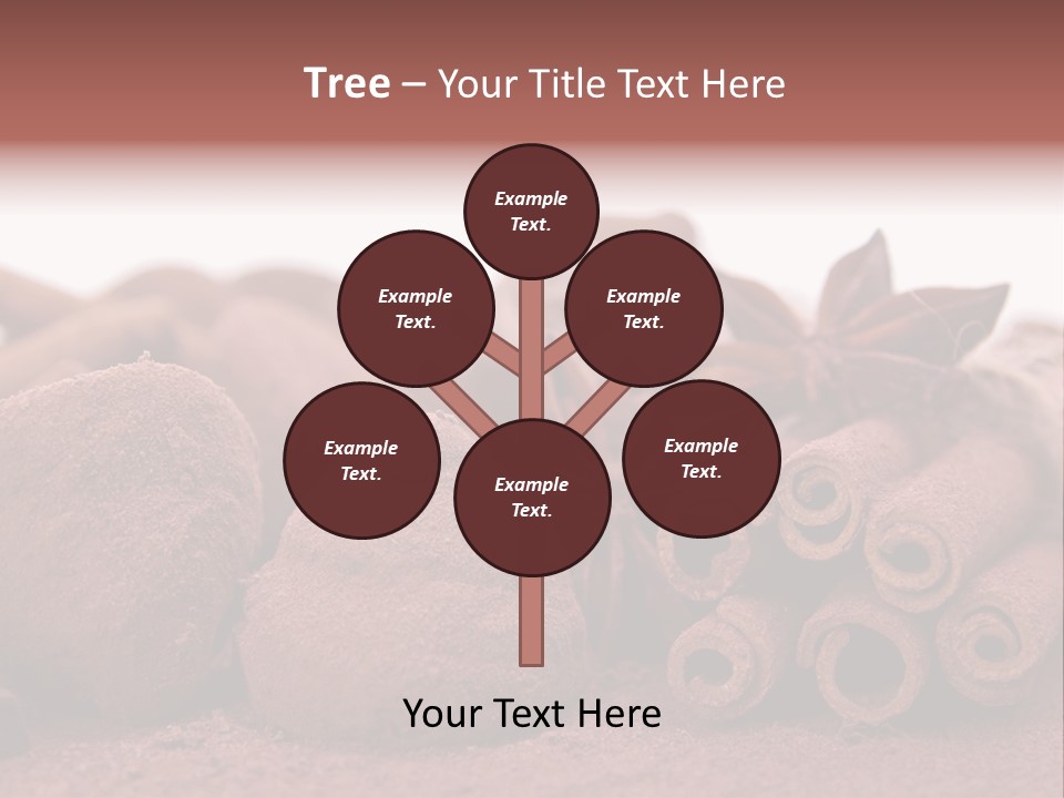 Holiday Truffe Confection PowerPoint Template