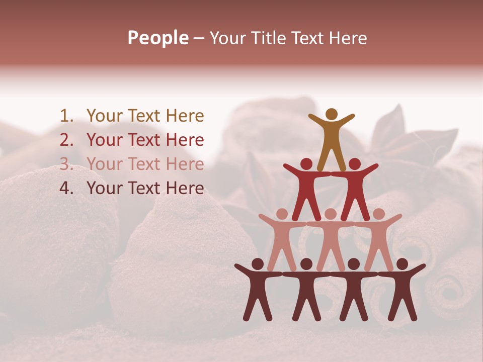 Holiday Truffe Confection PowerPoint Template