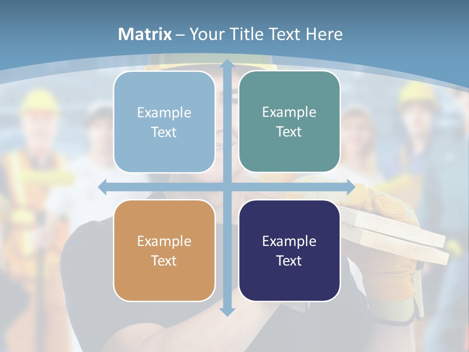 Successful Carpenter Urban PowerPoint Template