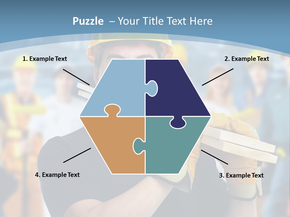 Successful Carpenter Urban PowerPoint Template