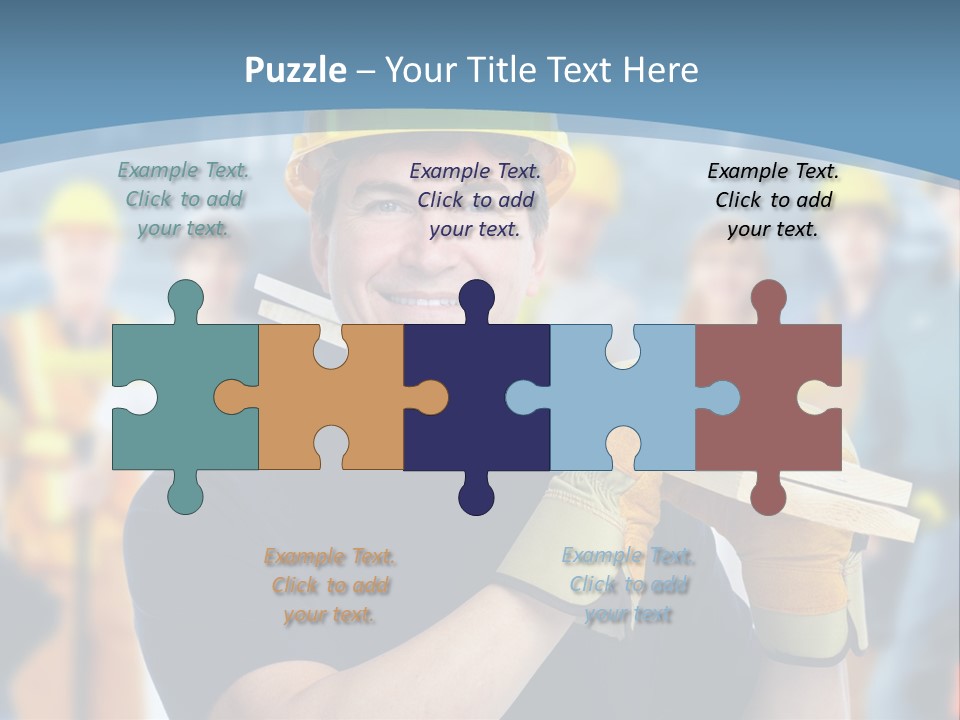 Successful Carpenter Urban PowerPoint Template