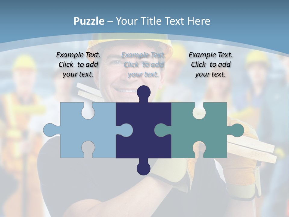 Successful Carpenter Urban PowerPoint Template