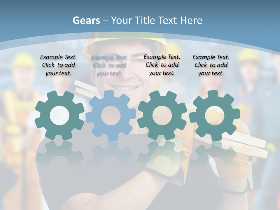 Successful Carpenter Urban PowerPoint Template