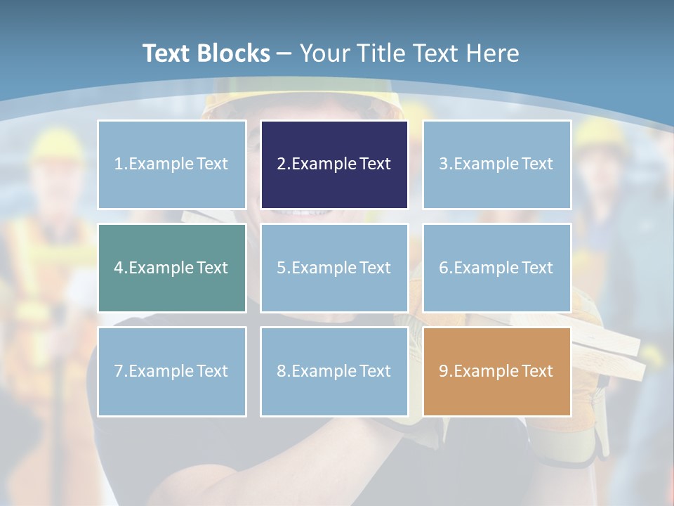 Successful Carpenter Urban PowerPoint Template