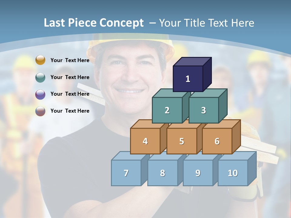 Successful Carpenter Urban PowerPoint Template