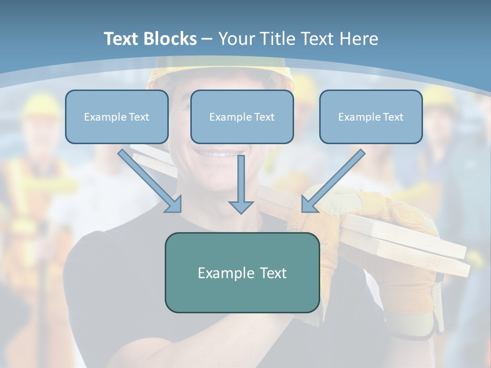 Successful Carpenter Urban PowerPoint Template