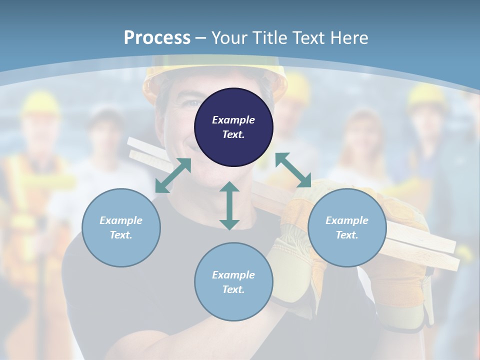 Successful Carpenter Urban PowerPoint Template