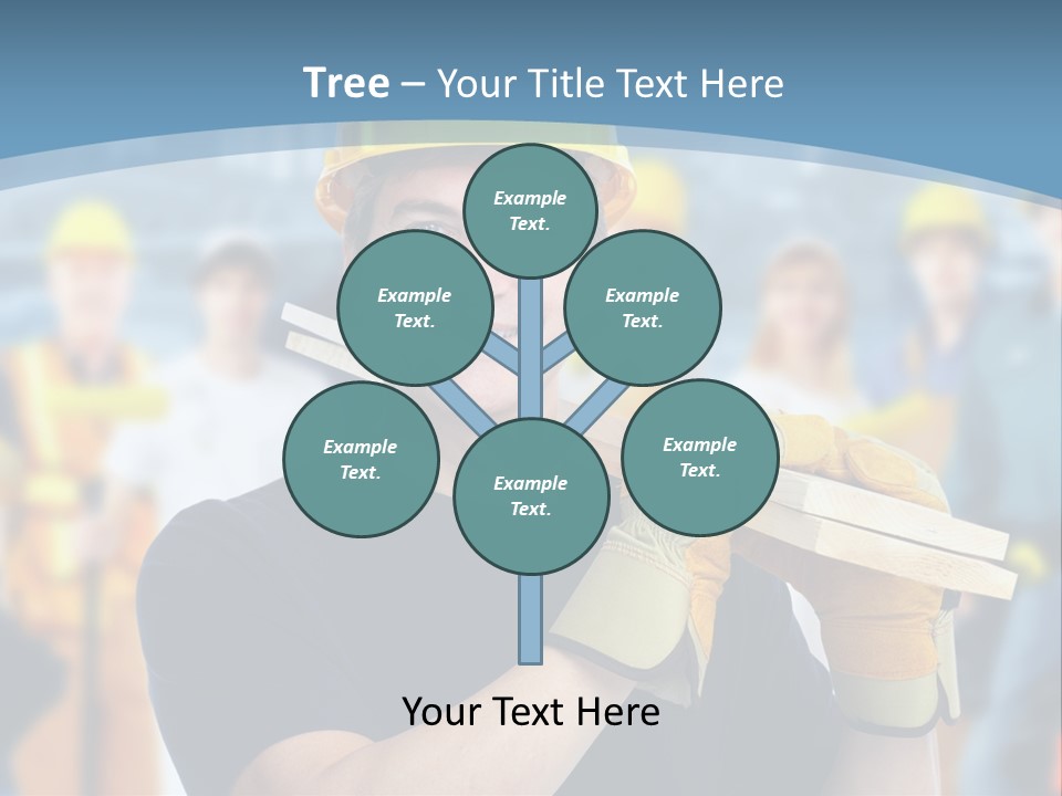 Successful Carpenter Urban PowerPoint Template
