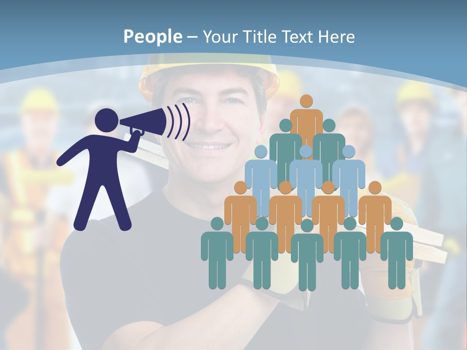 Successful Carpenter Urban PowerPoint Template