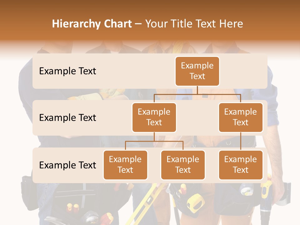 Yellow Drill Manufacturing PowerPoint Template