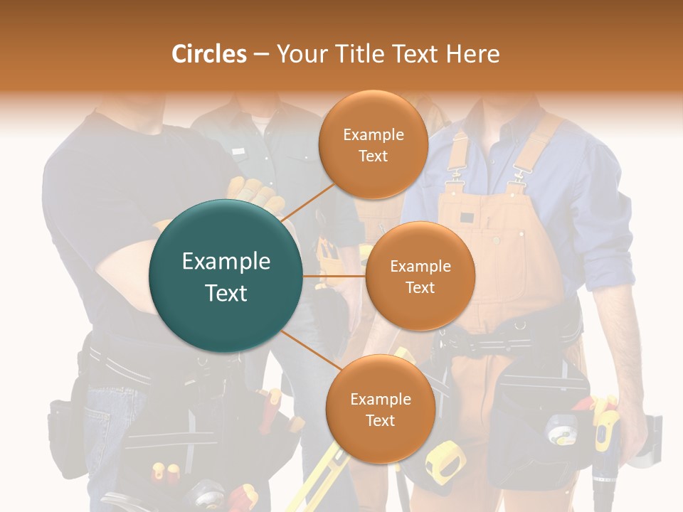 Yellow Drill Manufacturing PowerPoint Template