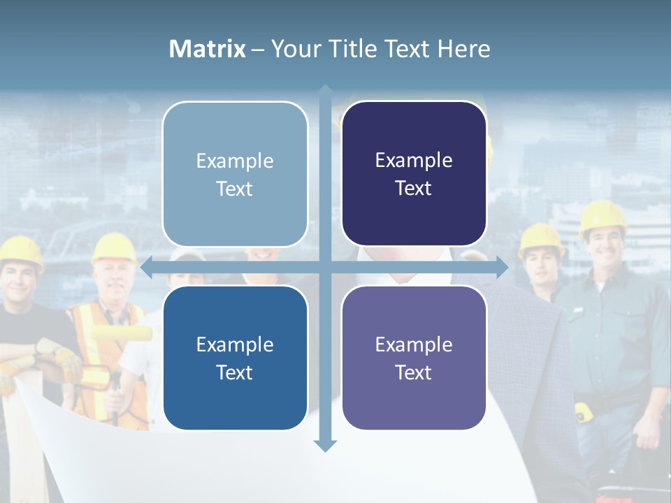 Team Job Occupation PowerPoint Template