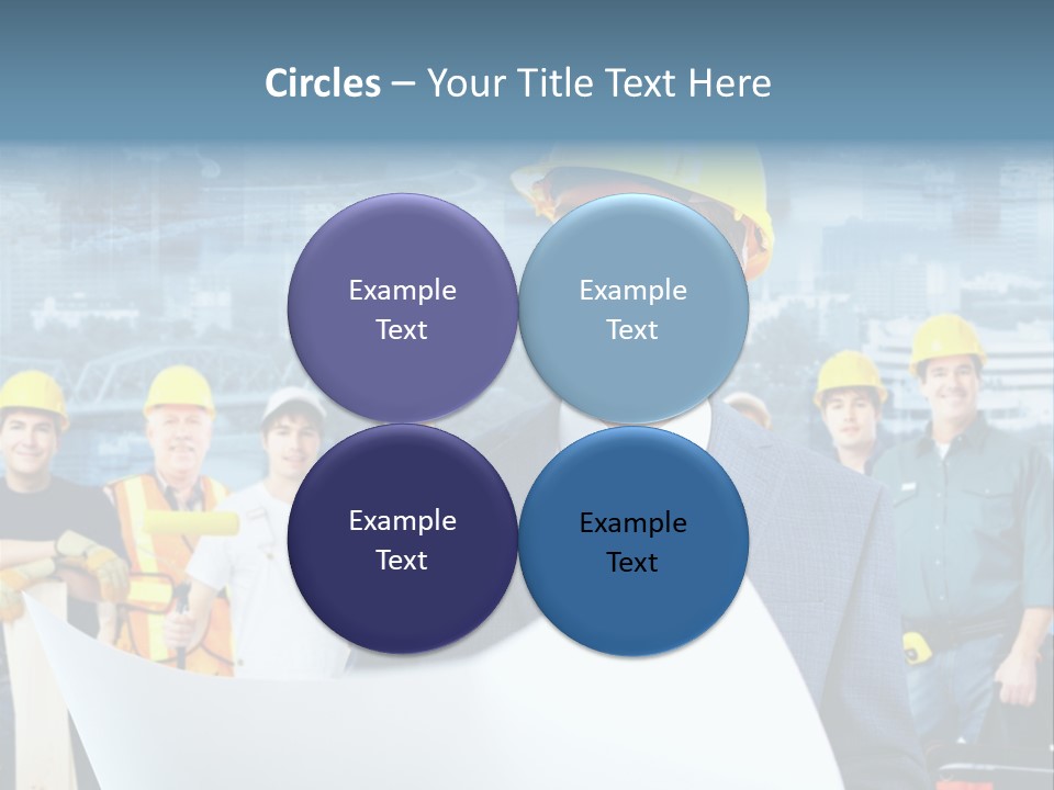 Team Job Occupation PowerPoint Template