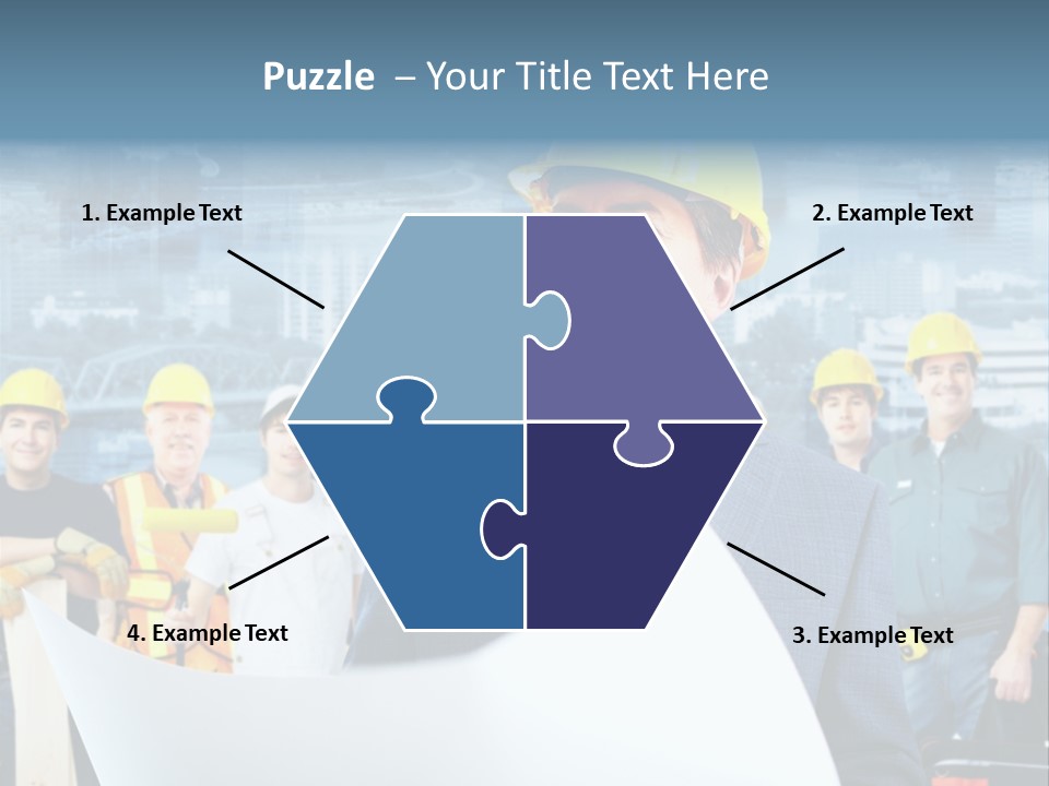 Team Job Occupation PowerPoint Template