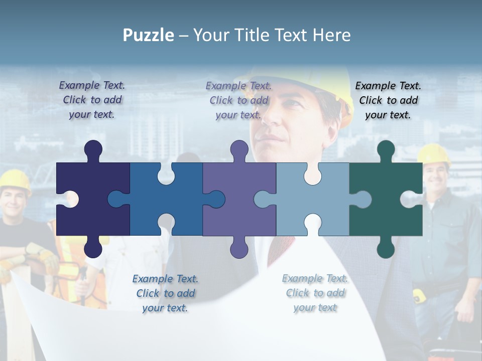 Team Job Occupation PowerPoint Template