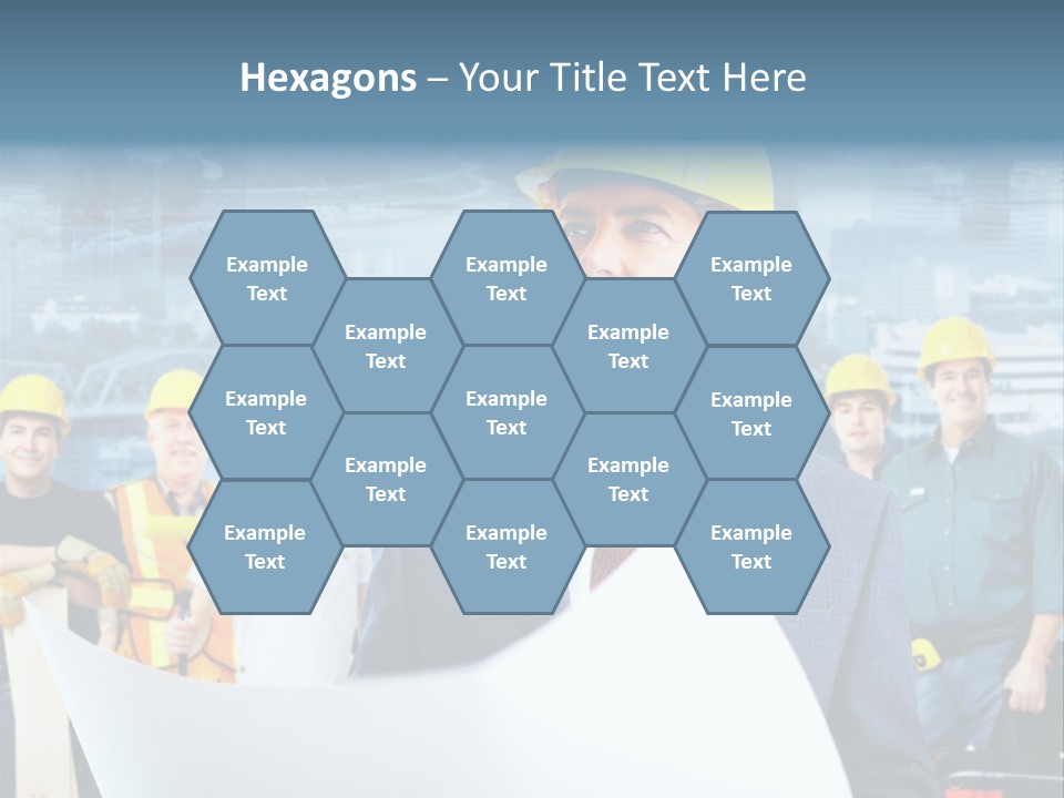 Team Job Occupation PowerPoint Template