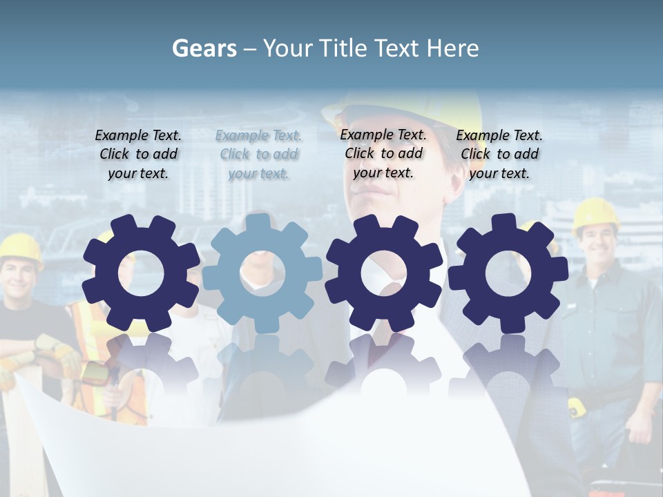 Team Job Occupation PowerPoint Template