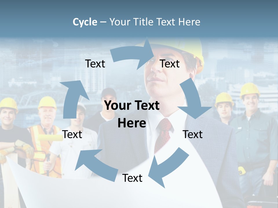 Team Job Occupation PowerPoint Template