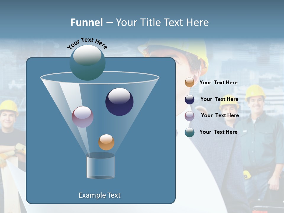 Team Job Occupation PowerPoint Template