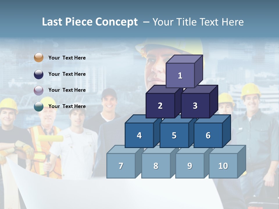 Team Job Occupation PowerPoint Template