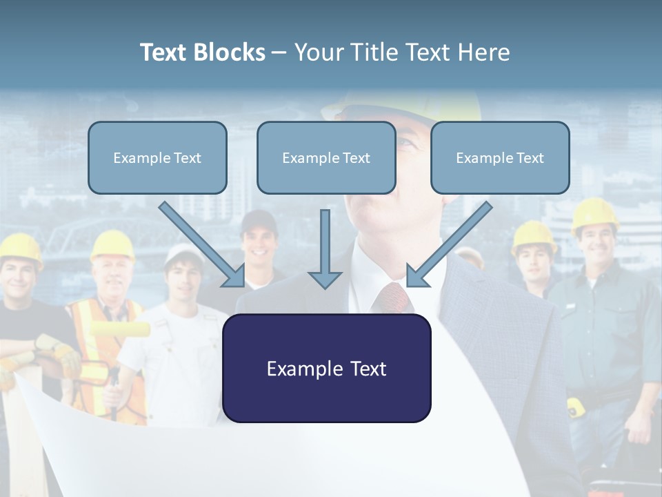 Team Job Occupation PowerPoint Template