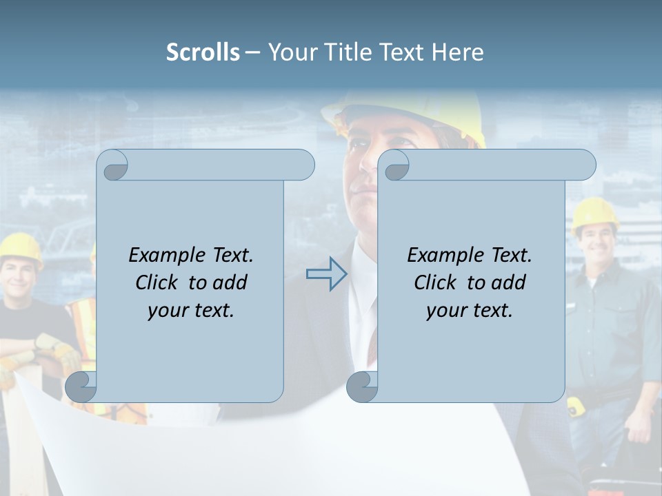 Team Job Occupation PowerPoint Template