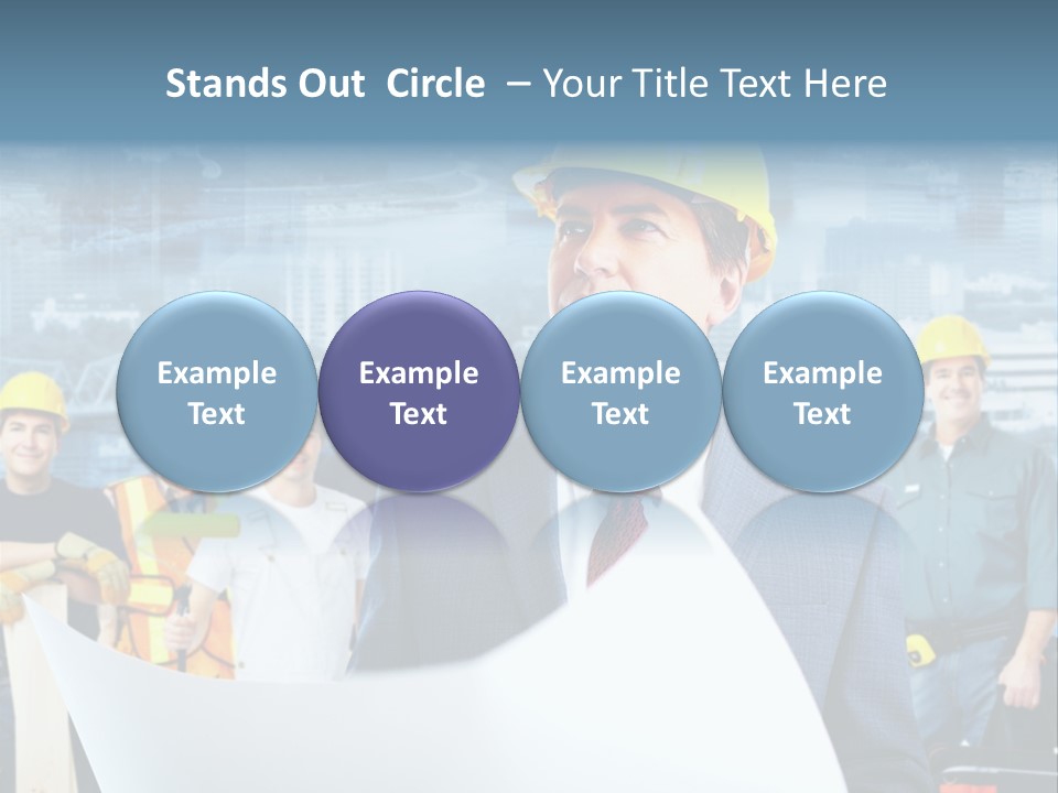 Team Job Occupation PowerPoint Template