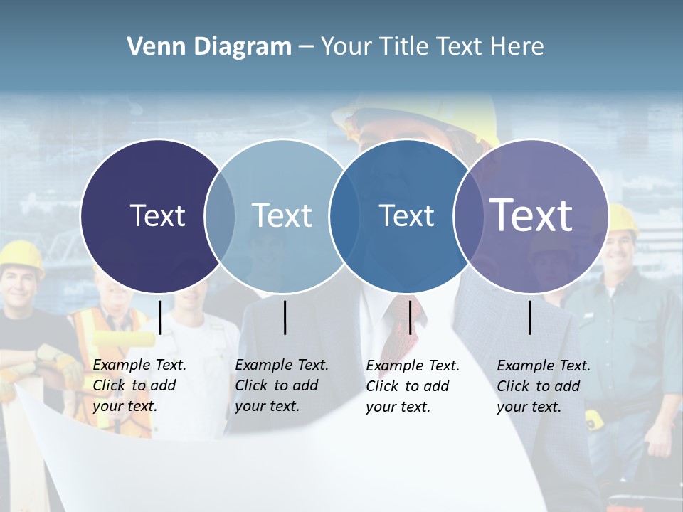 Team Job Occupation PowerPoint Template