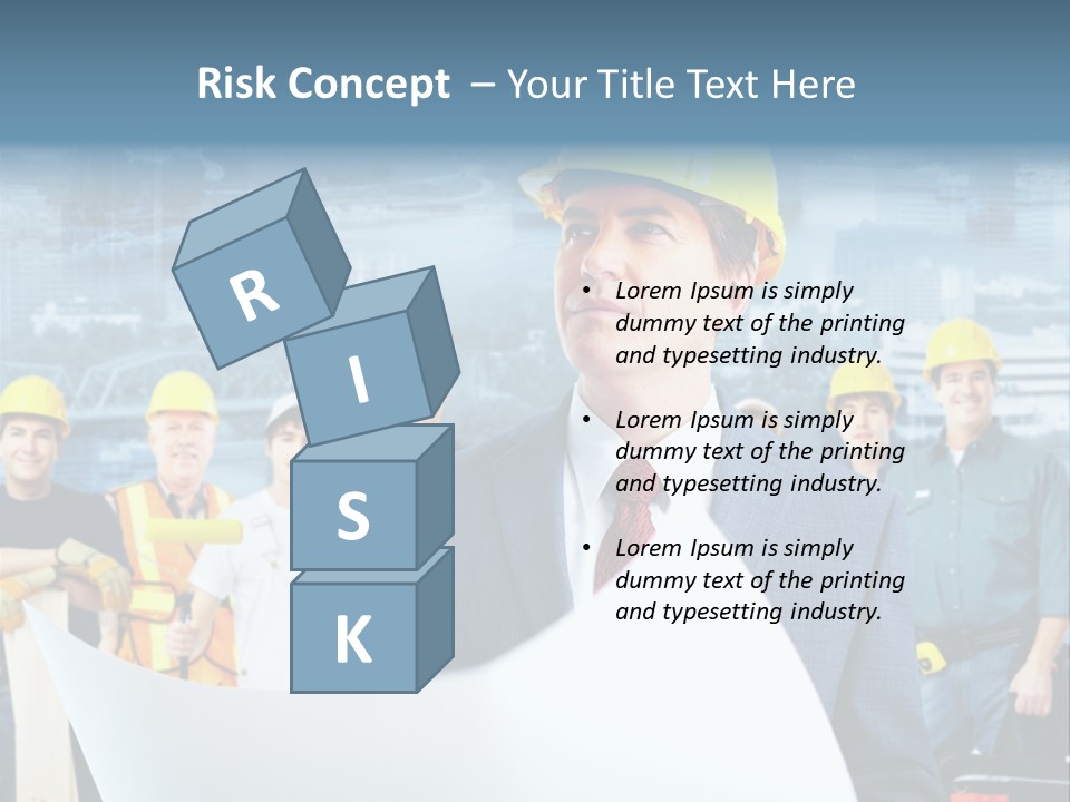 Team Job Occupation PowerPoint Template