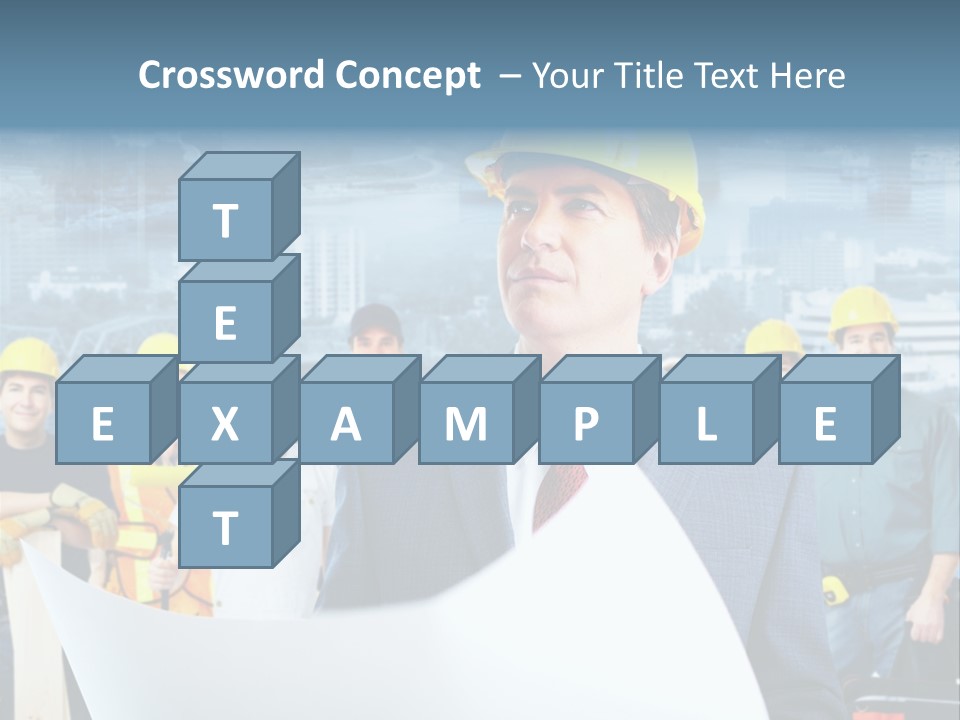 Team Job Occupation PowerPoint Template