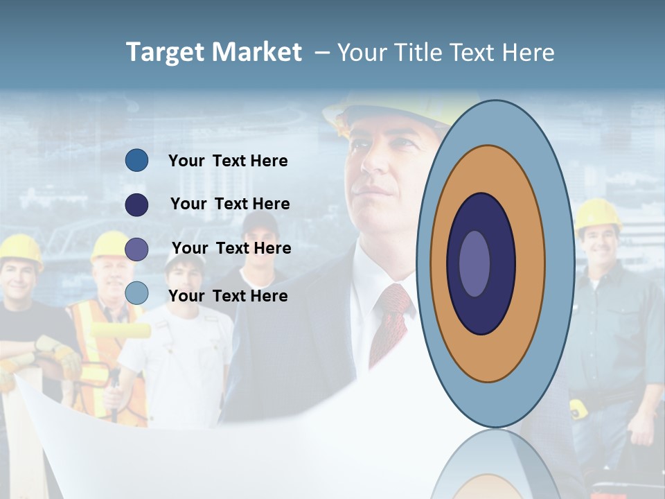 Team Job Occupation PowerPoint Template