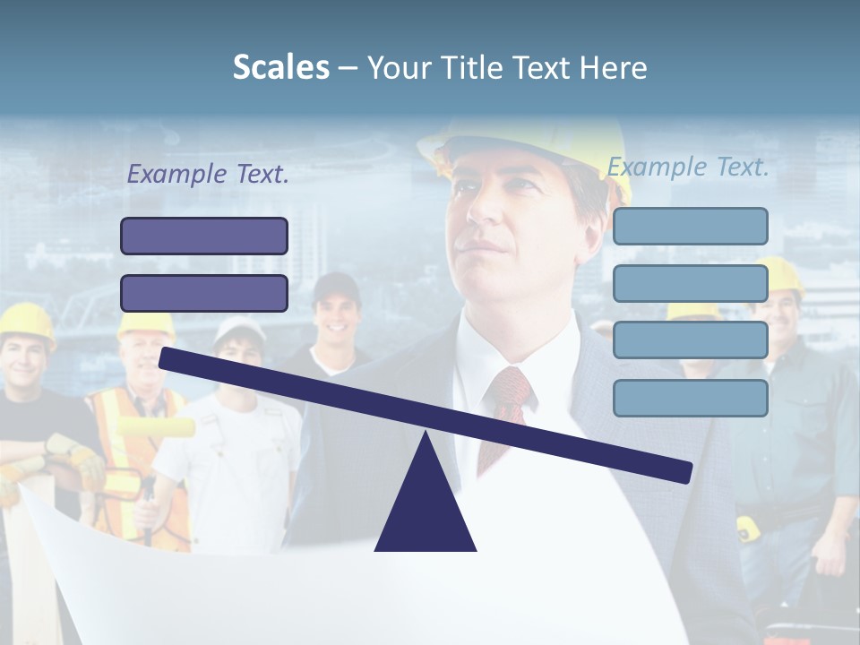 Team Job Occupation PowerPoint Template