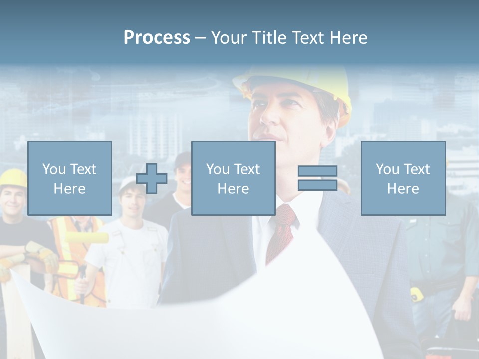 Team Job Occupation PowerPoint Template