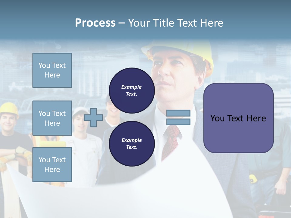 Team Job Occupation PowerPoint Template