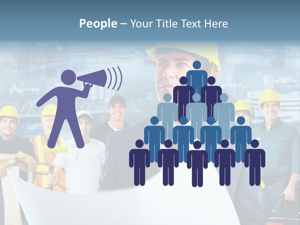 Team Job Occupation PowerPoint Template