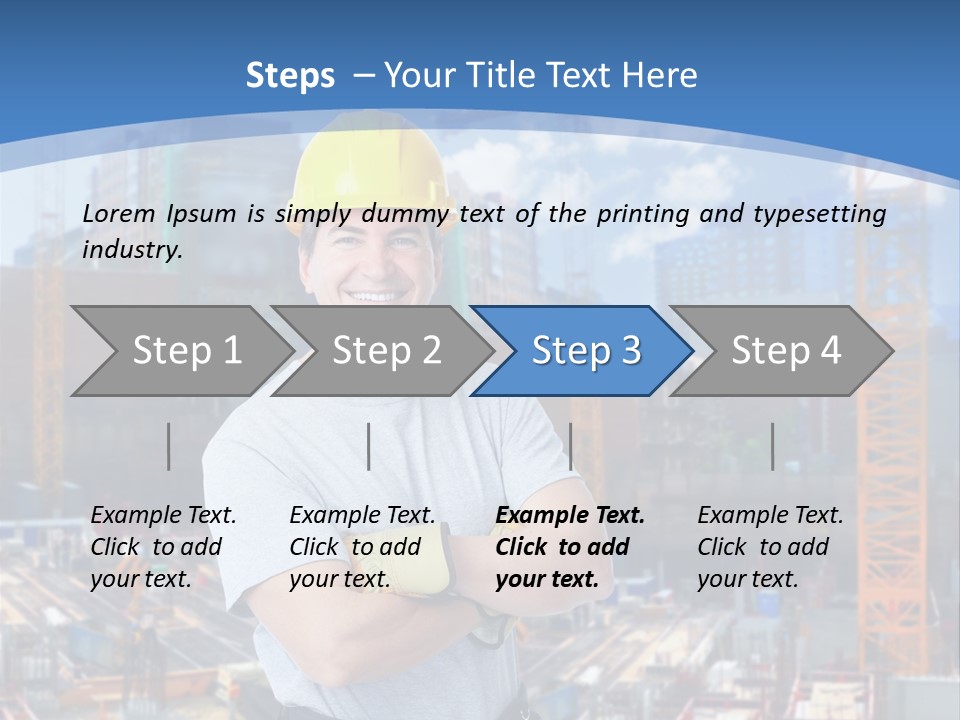 Background Repair Occupation PowerPoint Template