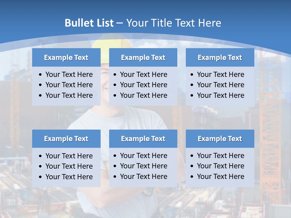 Background Repair Occupation PowerPoint Template
