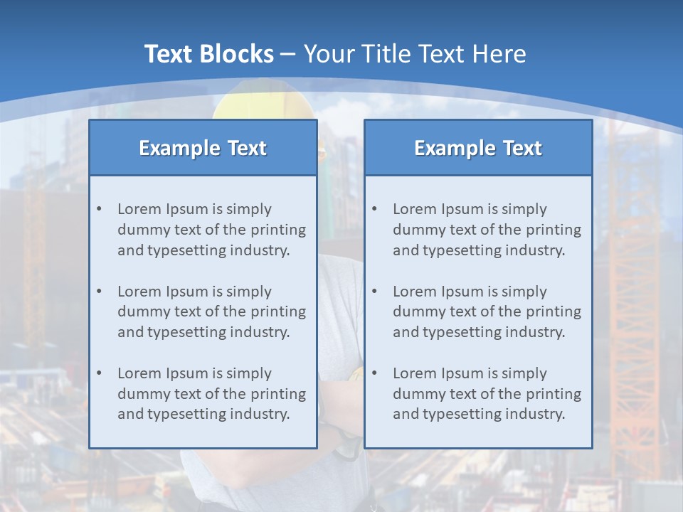 Background Repair Occupation PowerPoint Template