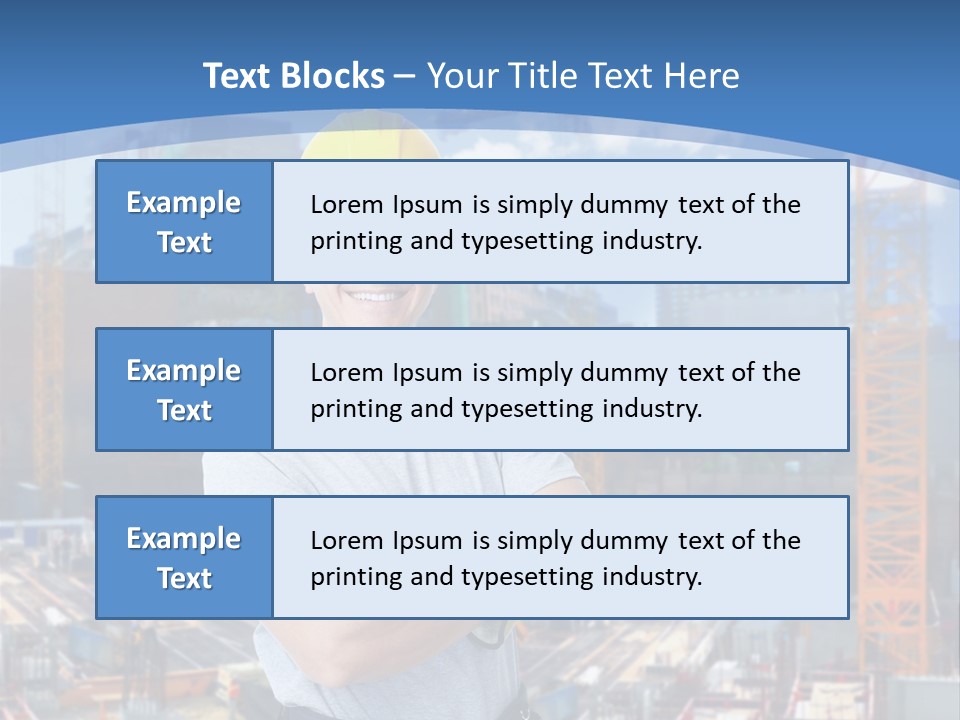 Background Repair Occupation PowerPoint Template